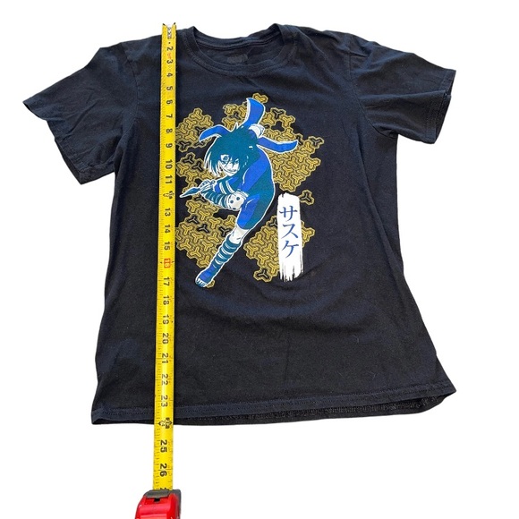 Naruto Saske Uchiha Gold Stars T-shirt - Picture 3 of 7